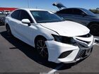 2018 Toyota Camry Se White vin: 4T1B11HK6JU072893