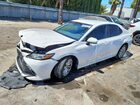 2020 Toyota Camry Le White vin: 4T1C11AK0LU936662