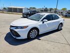 2020 Toyota Camry Le White vin: 4T1C11AK8LU345172