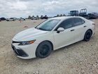 2022 Toyota Camry Le White vin: 4T1C11AK8NU046512