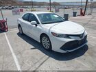 2020 Toyota Camry Le White vin: 4T1C11AKXLU872016