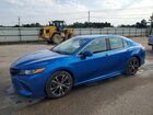 2020 Toyota Camry Se Blue vin: 4T1G11AK3LU390165