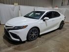 2022 Toyota Camry Se Белый vin: 4T1G11BK2NU050720