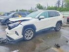 2022 Toyota Rav4 Xle Premium White vin: 4T3B6RFV8NU076373