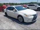 2016 Toyota Camry Le Белый vin: 4T4BF1FK7GR531853