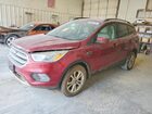 2017 Ford Escape Se Red vin: 1FMCU0G98HUE72081