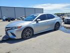2018 Toyota Camry Se Silver vin: 4T1B11HKXJU029254