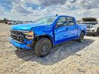 2025 Chevrolet Silverado C1500 Custom Blue vin: 1GCPABEK6SZ327390