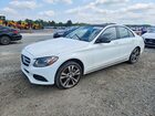 2016 Mercedes-benz C 300 4matic White vin: 55SWF4KBXGU129484