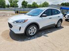 2020 Ford Escape S White vin: 1FMCU0F64LUA33265