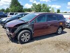 2016 Honda Odyssey Se Maroon vin: 5FNRL5H32GB051716