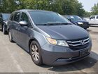 2016 Honda Odyssey Ex-l Gray vin: 5FNRL5H65GB104855