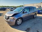 2016 Honda Odyssey Exl Gray vin: 5FNRL5H66GB019734