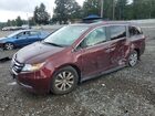 2017 Honda Odyssey Exl Burgundy vin: 5FNRL5H66HB001719
