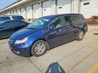2016 Honda Odyssey Exl Blue vin: 5FNRL5H69GB122128