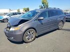 2016 Honda Odyssey Touring Gray vin: 5FNRL5H99GB002338