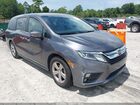 2018 Honda Odyssey Ex Gray vin: 5FNRL6H50JB073907