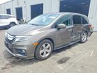 2018 Honda Odyssey Ex Brown vin: 5FNRL6H55JB069626