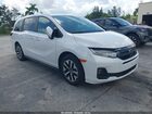 2025 Honda Odyssey Ex-l White vin: 5FNRL6H65SB066302