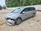 2018 Honda Odyssey Exl Silver vin: 5FNRL6H72JB052476