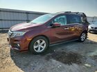 2018 Honda Odyssey Exl Burgundy vin: 5FNRL6H72JB066667