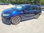 2022 Honda Odyssey Exl Blue vin: 5FNRL6H74NB062691