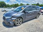 2021 Honda Odyssey Touring Gray vin: 5FNRL6H83MB025946