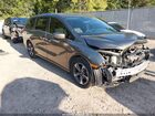 2018 Honda Odyssey Touring Серый vin: 5FNRL6H86JB046155