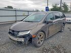 2018 Honda Odyssey Touring Brown vin: 5FNRL6H86JB065496