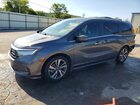2022 Honda Odyssey Touring Gray vin: 5FNRL6H8XNB026383