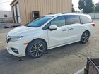 2018 Honda Odyssey Elite White vin: 5FNRL6H93JB047644