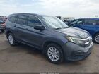 2019 Honda Pilot Lx Gray vin: 5FNYF5H18KB016883