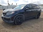 2022 Honda Pilot Se Черный vin: 5FNYF5H20NB016891