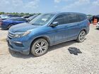 2018 Honda Pilot Exl Blue vin: 5FNYF5H50JB015101