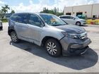 2021 Honda Pilot 2wd Ex-l Gray vin: 5FNYF5H53MB002525