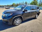 2021 Honda Pilot Lx Black vin: 5FNYF6H12MB018427