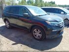 2016 Honda Pilot Lx Black vin: 5FNYF6H13GB005299
