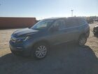2019 Honda Pilot Lx Blue vin: 5FNYF6H19KB033925