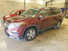 2017 Honda Pilot Ex Burgundy vin: 5FNYF6H31HB017180