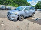 2017 Honda Pilot Ex Silver vin: 5FNYF6H3XHB021969