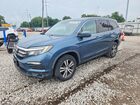 2017 Honda Pilot Ex Blue vin: 5FNYF6H42HB071614