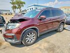 2019 Honda Pilot Exl Burgundy vin: 5FNYF6H4XKB036584