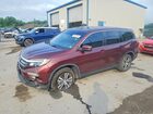2018 Honda Pilot Exl Burgundy vin: 5FNYF6H51JB042832