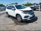 2016 Honda Pilot Ex-l White vin: 5FNYF6H57GB096970