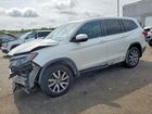 2019 Honda Pilot Exl White vin: 5FNYF6H59KB027416