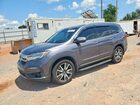 2021 Honda Pilot Touring Gray vin: 5FNYF6H90MB009411