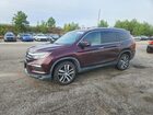 2017 Honda Pilot Touring Burgundy vin: 5FNYF6H95HB030454