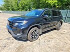 2022 Honda Passport Elite Black vin: 5FNYF8H09NB012886