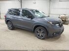 2019 Honda Passport Ex-l Gray vin: 5FNYF8H54KB025763