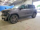 2019 Honda Passport Exl Угольный vin: 5FNYF8H56KB016322